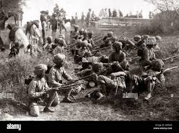 British soldiers india hi-res stock ...