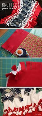 How To Make Knot Fleece Blankets Ehow Com No Sew Fleece Blanket Sewing Fleece Blanket Diy