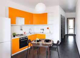 Shaker white cabinets, antique white cabinets 20 Orange Kitchen Ideas Photos Home Stratosphere