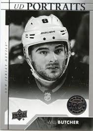 17/18 UPPER DECK UD PORTRAITS ROOKIE RC #P-69 WILL BUTCHER DEVILS *46303