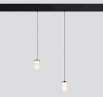 [Hot Item] Acrylic 3W Decorative Pendant Lamp Cylindrical 48V Magnetic  Track Mounted LED Light