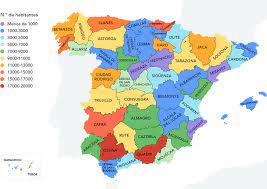 Para imprimir, ideales para usar en. El Mapa Del Pueblo Mas Popular De Cada Provincia De Espana