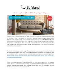 What better way to do that with a super comfy recliner sofa or chair? Contemporary Recliner Sofas From Sofaland For Sprucing Up The Living