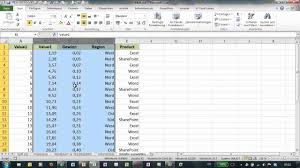 Excel Nur Sichtbare Zellen Auswahlen Richtig Kopieren Youtube