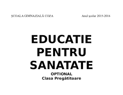 Doc Optional Sanatate Lenuta Lenuta Academia Edu