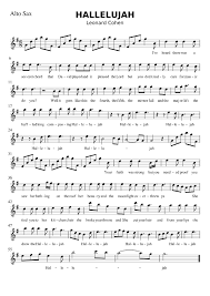 Le migliori offerte per steirische harmonika noten : Hallelujah Leonard Cohen Alto Sax Sheet Music For Saxophone Alto Solo Musescore Com