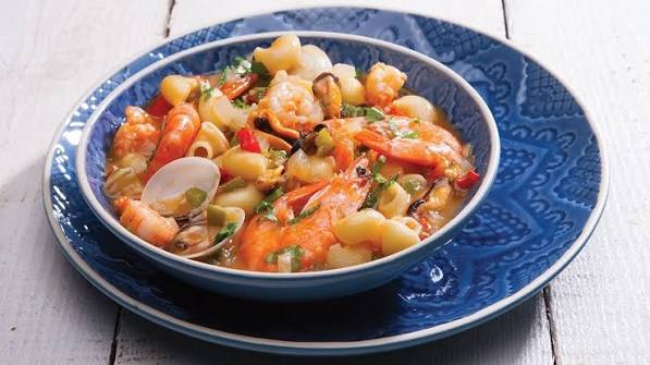 Seafood Pasta Stew