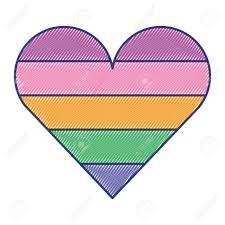 I like this, can you do a videos for kids you know they can draw good, and when they grow up they will be fantastic at drawing. Cute Rainbow Colour Heart Love Vector Illustration Draw Design Royalty Free Cliparts Vectors And Stock Illustration Image 93549359