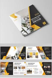 Fresh Yellow Business Style Real Estate Home Brochure Design Psd Free Download Pikbest Brochure Design Layout Catalog Design Layout Brochure Design Template