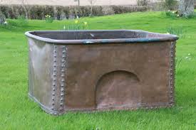 Victorian copper hand made herb planter lion handles. Riveted Copper Planter Stk No 3820 Sold Js Garden Antiques