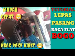 Untuk membersihkan visor, ada beberapa hal penting yang perlu diperhatikan. Video Bogo