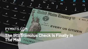The Irs Stimulus Check Is Finally In The Mail Youtube