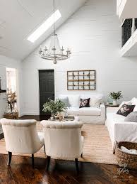 Are you interested in a skylight to bring light into a room or are you looking to add ceiling height and make an architectural statement? Vintage Chic Living Room Makeover Reveal With Velux Skylights