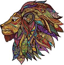 As a parent, you want to limit screen time, but it can be tough to get your modern child to sit and pay attention to o. Buy Wooden Jigsaw Puzzles Lion King Puzzle Unique Shape Animal Wooden Puzzle Best Gift For Adults And Kids Family Game Play Collection Online In Usa B08n46l7r5