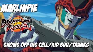 Marlinpie Has Awesome Team Of Cell Kid Buu Trunks Dbfz Youtube