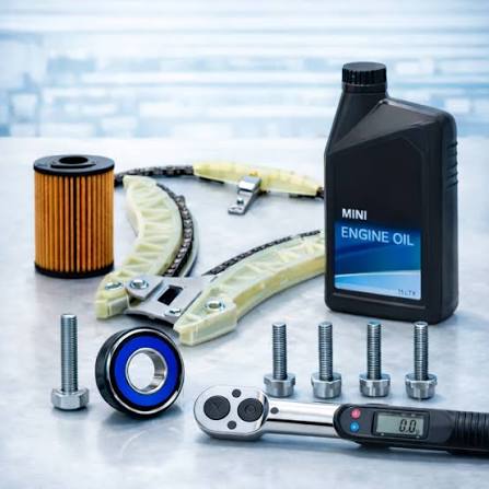 Mini Cooper N16 Engine Timing Chain Tensioner Replacement - Cheltenham - PSC Exclusively German