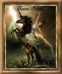 Bonne Soiree Douce Nuit Gros Bisous A Tous Unicorn Art Magical Horses Photo Manipulation
