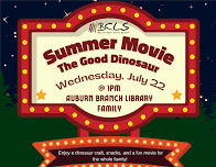 Summer Movie: The Good Dinosaur (PG)