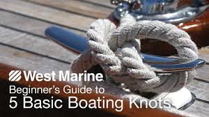If you're tying a clove hitch to a pole with an accessible end but they are a good way to secure then end of the line after tying a different knot, two half hitches. Beginner S Guide To 5 Basic Boating Knots Youtube
