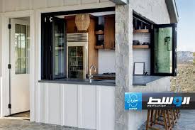 أفكار لتصميم مطبخ خارجي للاستمتاع بالطبيعة