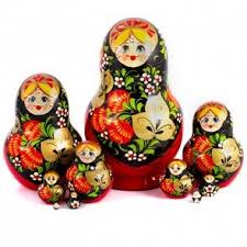 Khokhloma Nesting Doll Nesting Dolls Matryoshka Doll Russian Nesting Dolls