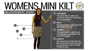 How To Measure A Mini Kilt Kilt Measuring Guide Usa Kilts