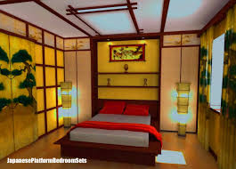 Bring in splashes of colors by using bright nature colors through accent pieces. Japanese Bedroom Decor Japanese Platform Bedroom Sets