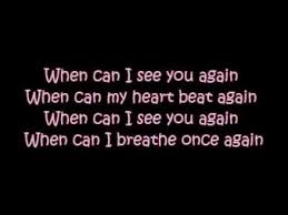 Babyface When Can I See You With Lyrics See You Again Lyrics Lyrics My Love
