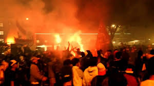 Curva sud juventus vs liverpool. Corteo Curva Sud Arema Vs Ultras Arema Youtube