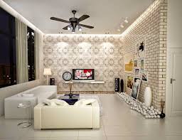 Lihat sendiri hasilnya yang cantik untuk hiasan dalaman rumah tips : 50 Contoh Wallpaper Dinding Ruang Tamu Minimalis Desainrumahnya Com