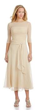 Mother Of The Bride Dresses Tea Length Dresses Chiffon Evening Dresses Mother Of Groom Dresses