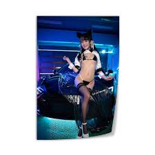 Japanese Beautiful Model Ria Kurumi Sexy PosterWall Poster Art Canvas Print  Living Room Office Bedroom Aesthetic Poster16x24inch(40x60cm) Unframe-style  : Amazon.ca: Home