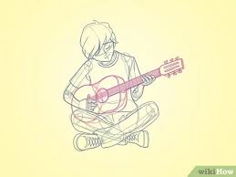 Step by step drawing tutorial on how to draw an electric guitar electric guitar uses pickup in order to convert the vibration of the string into electrical impulses. 4 Ways To Draw Guitars Wikihow
