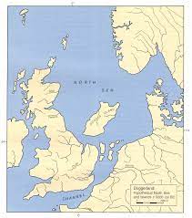 A Hypothetical Landscape North Sea Ancient Maps Saxon History