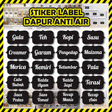Hani gunakan bakul utk simpan baking tools dan botol2 air. Label Barang Dapur Desainrumahid Com