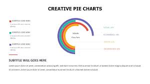 creative pie charts powerslides