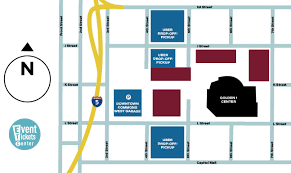 Map Of Parking Near The Golden 1 Center In Sacramento