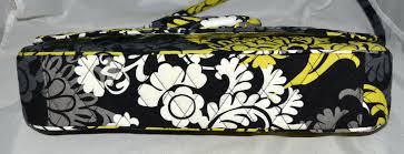 Visit the vera bradley store. Vera Bradley Black Gray Lime Floral With Removable St Gem