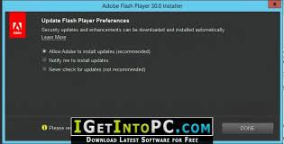 Adobe maintains a running list of updates that let you know if a new version of the software is available for your operating system. Adobe Flash Player 31 00 108 Free Download