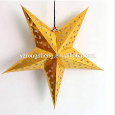 Tutorial cara membuat kerajinan tangan dari kertas hiasan gantung unik. Dekorasi Natal Bintang Kertas Gantung Populer 5 Titik Buy Kertas Bintang Gantung Kertas Bintang Natal Kertas Bintang Product On Alibaba Com