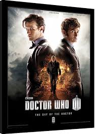 Displaced native middle english lerare (doctor, teacher) (from middle english leren (to teach, instruct) from old english lǣran, lēran. Doctor Who Day Of The Doctor Gerahmte Poster Bilder Kaufen Bei Europosters