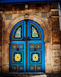 Tunisie Cote Mer Porte De La Medina De Tunis Porte Fenetre Portes Tunisie