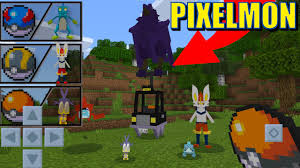 Лучший крупнейший пиксельмон проект россии и снг! Best Pixelmon Addon In Mcpe 1 17 Minecraft Pocket Edition New Pokemon Mcpe Youtube