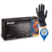 Specifically designed from a unique blend of nitrile, the black mamba glove was designed to be the toughest disposable glove on the market today. Aurelia Bold Black Nitrile Gloves Shop Today Easy Gloves