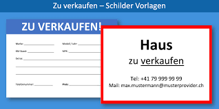 Nur registrierte benutzer können verkaufsanzeigen schalten. Zu Verkaufen Schild Vorlage Zum Selber Drucken Word Vorlage Vorla Ch