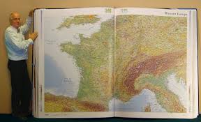 Big France Cartography Worlds Largest World