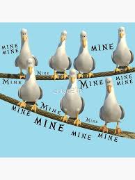 Seagulls Mine - Finding Nemo - Finding Nemo - Sticker | Teepublic