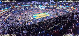 Chesapeake Energy Arena View From Section 311 Row P