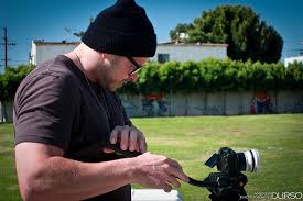 Corey filming Theotis Beasley Video 3