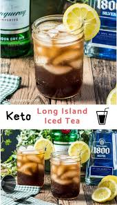 Keto Long Island Iced Tea Cocktail Tasty Low Carb Recipe Long Island Iced Tea Long Island Iced Iced Tea Cocktails